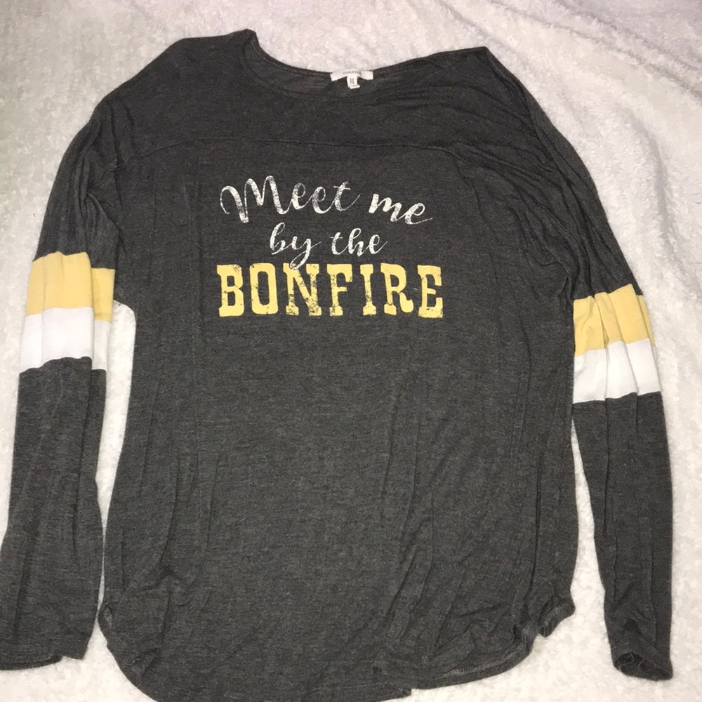 Maurices medium grey long sleeve